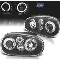 FARI VOLKSWAGEN VW GOLF 4 97-03 ANGEL EYES LED LOO