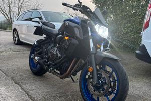 Yamaha Mt 07 depotenziata 35 kW
