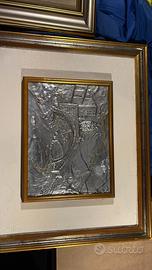 Quadro in argento