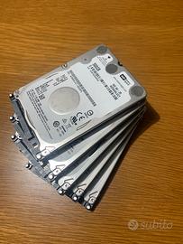 5 HDD WD 500 Gb