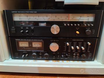 lenco A 600 T 600 amplificatore più tuner