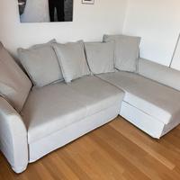 Divano angolare con chaise lougue  Holmsund Ikea