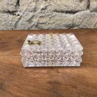 Scatola in cristallo trasparente
