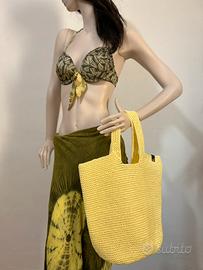 Borsa in Rafia ad uncinetto