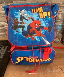 Zaino scuola spiderman