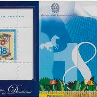 Francobollo 18 anni del 2006 - maschio