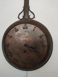 orologio in rame  da muro 