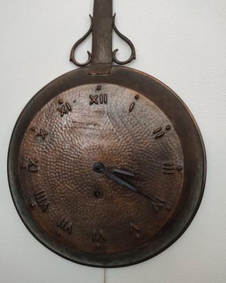 orologio in rame  da muro 