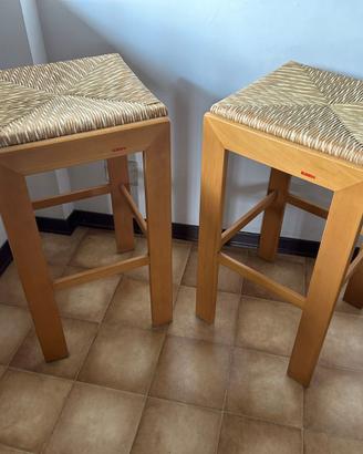2 sgabelli da bar SCAVOLINI