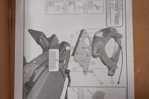 bmw f 800 f 700 gs piastra supporto  givi