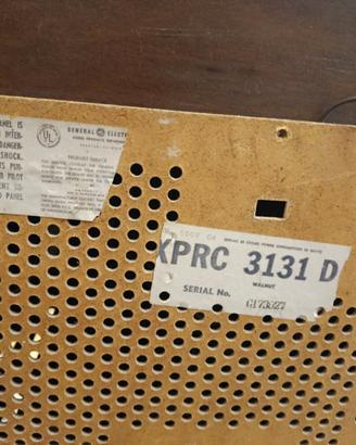 Radio giradischi stereo a valvole