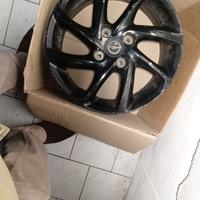 4 cerchi opel corsa  neri