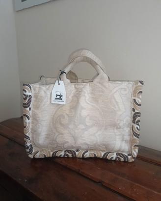 Borsa artigianale in stoffa