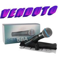 BETA 58A Microfono professionale "VENDUTO"