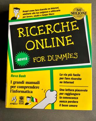 Libro Ricerche online for Dummies - Guida internet