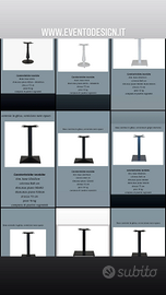 Base tavolo in fusione di ghisa per tavolo