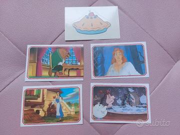 5 Figurine de La Bella e la Bestia Disney