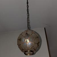 lampadario madreperla