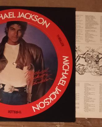 Michael Jackson Thriller Vinile Lp Picture Japan