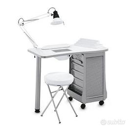 Tavolo Manicure con cassettiera e aspiratore