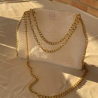 Borsa White/gold
