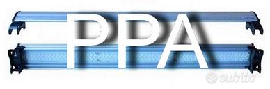 Plafoniera a LED cm 120 Bianca e Blu