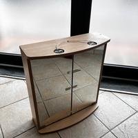 Mobiletto bagno  specchiato