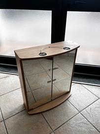 Mobiletto bagno  specchiato