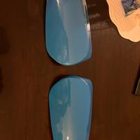 Calotte specchietti Toyota Aygo Azzurre 2014/18