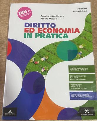 Libro DIRITTO ED ECONOMIA IN PRATICA 1 biennio