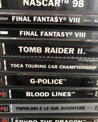 Giochi PS1 PlayStation 1, Final Fantasy etcv.foto
