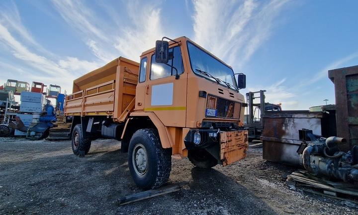 Fiat acm 90 con spargisale e attacco lama neve