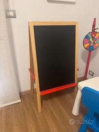 Cavalletto da pittore, legno dolce