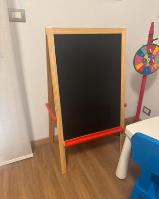 Cavalletto da pittore, legno dolce