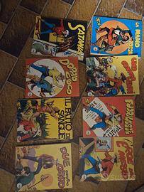 collezione Tex Willer primi 8 titoli