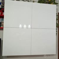 Pensile, credenza sospesa quadrata