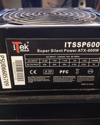 ITEK ITSSP600 ALIMENTATORE 600W