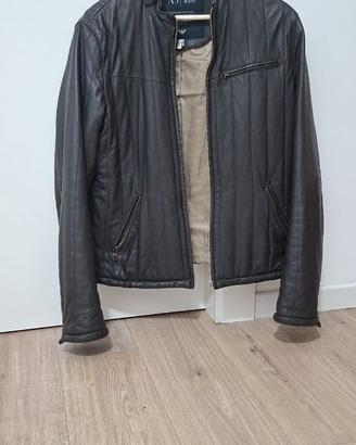 Giacca pelle armani