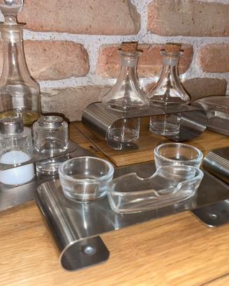 MENAGE/SET CONDIMENTI DA TAVOLO completo STUPENDO