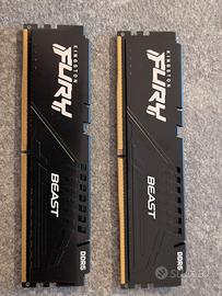 Kingston FURY DDR5 16GB (2x8GB) 6000 CL36 RAM
