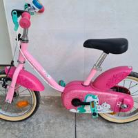 Bicicletta bambina btwin Unicorno raggio 14