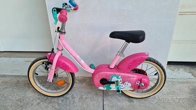 Bicicletta bambina btwin Unicorno raggio 14