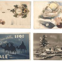 1918-1944- N°12 Cartoline di Auguri periodo Regno