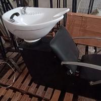 Lavatesta per parrucchiere 