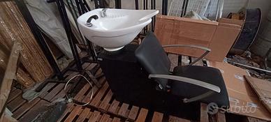 Lavatesta per parrucchiere 