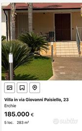 Villa su due livelli
