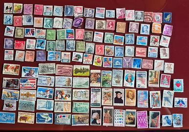 275 Francobolli Americhe No Doppi