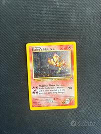 Carta Pokemon Blaine’s Moltres ENG Holo 1999/2000