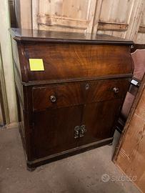 Ribalta/scrittoio legno impiallacciato fine '800