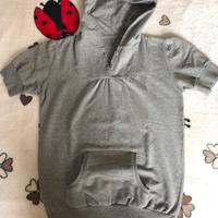 Felpa maniche corte taglia XS